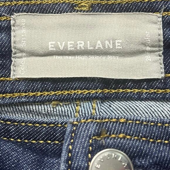 Everlane | The Way-High Clean Front Skinny Jean | 28 Regular | Dark Blue Wash - Picture 5 of 8
